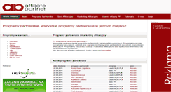 Desktop Screenshot of affiliate-partner.pl