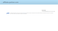 Desktop Screenshot of affiliate-partner.com